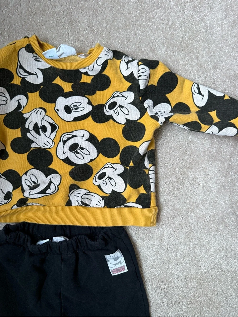 Zara 12-18M Mickey Mouse Outfit